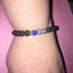 Blue Regalite Anxiety Bracelet