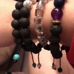 Glass Crystal Adjustable Anxiety Bracelet