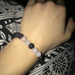 Rose Quartz Adjustable Anxiety Bracelet