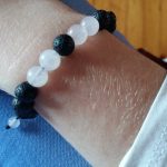 Rose Quartz Adjustable Anxiety Bracelet