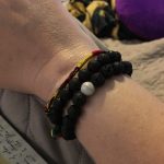 White Howlite Lava Stone Anxiety Bracelet