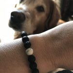 White Howlite Lava Stone Anxiety Bracelet