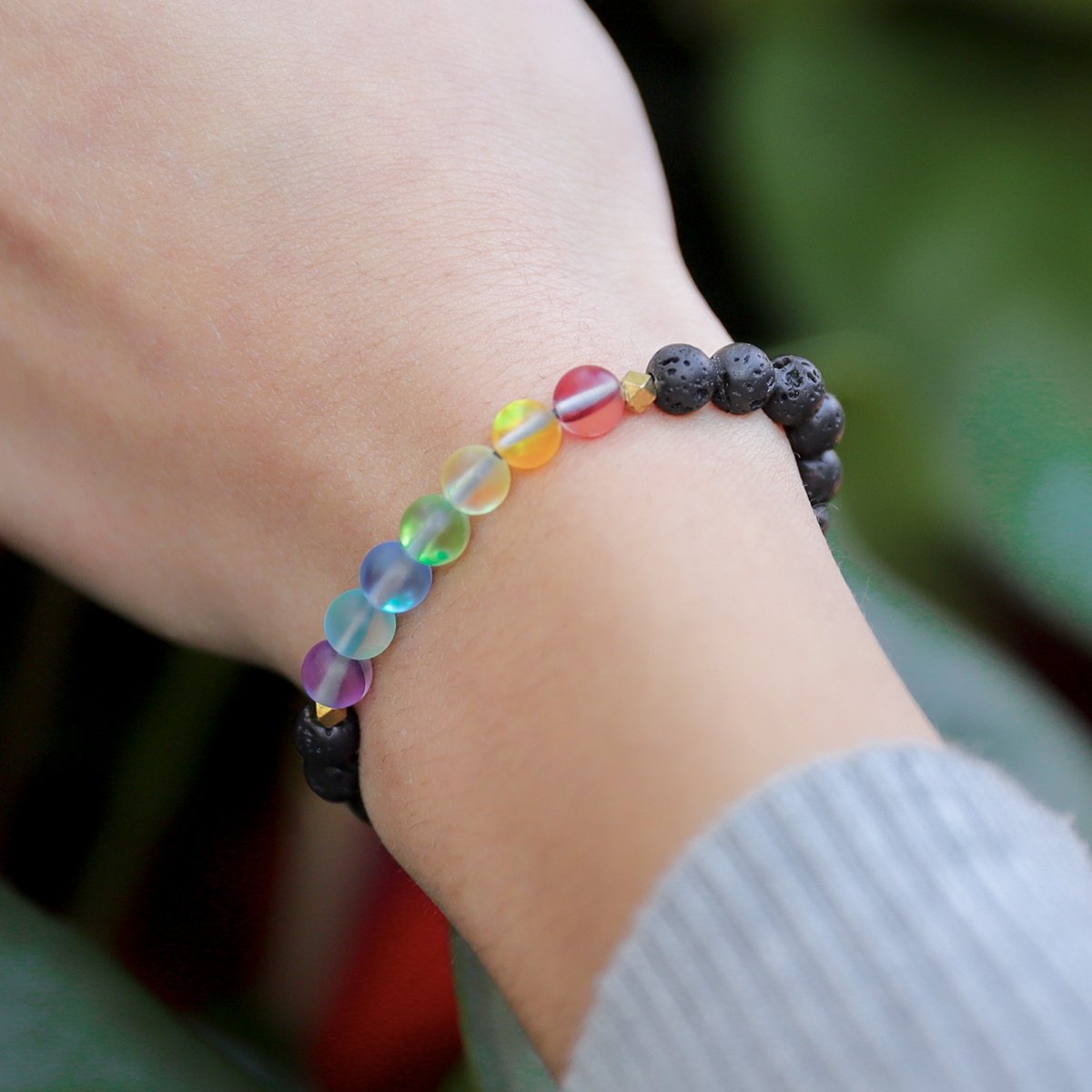 7 Chakra Bracelet Set — One Bracelet Per Chakra // Tiny Rituals