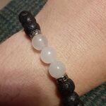 Rose Quartz Diffuser Anxiety Bracelet