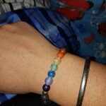 7 Chakra Agate Anxiety Bracelet