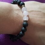 Rose Quartz Diffuser Anxiety Bracelet