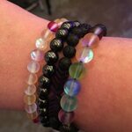 Glow Glass (Rainbow) Anxiety Bracelet