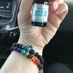 Blue Regalite Anxiety Bracelet