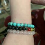 Peace Lava Stone Adjustable Anxiety Bracelet