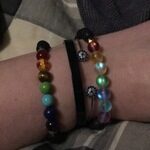 Glow Glass Chakra Anxiety Bracelet