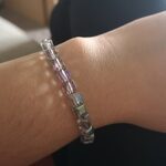 Glass Crystal Adjustable Anxiety Bracelet