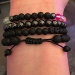 Glow Glass Chakra Adjustable Anxiety Bracelet