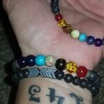 7 Chakra Adjustable Anxiety Bracelet