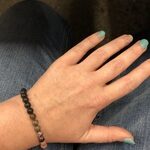 Black Rhodonite Anxiety Bracelet