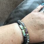 Glass Crystal Adjustable Anxiety Bracelet